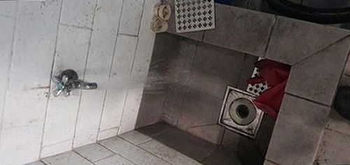 율현동 하수구막힘, 내시경 확인과 세척 비교